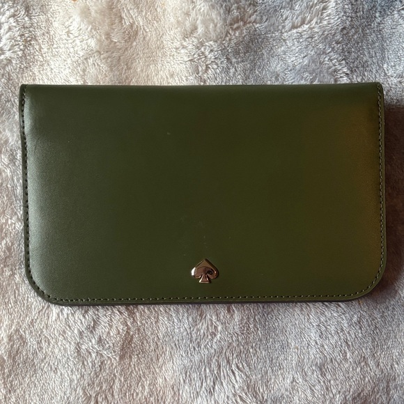 Kate Spade Nadine Medium Two-Tone Detailed Clutch - Picture 2 of 13